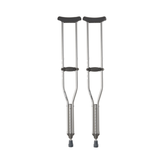 McKesson Underarm Crutches for Adults 5'2" – 5'10" | Quantity - 1x PR