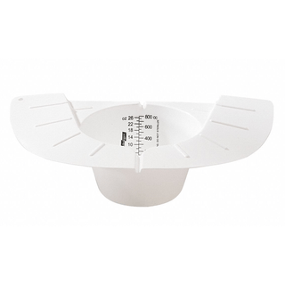 COLLECTOR, SPCMN COMMODE PAN WHT(100/CS)4707 MEDACT | Quantity - 1x EA