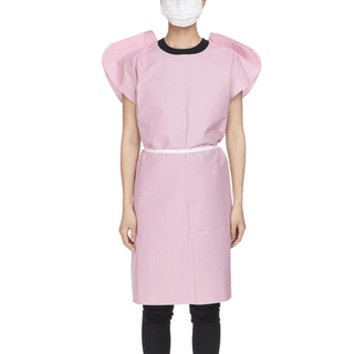 McKesson Exam Gown, Large, Mauve | Quantity - 1x CS