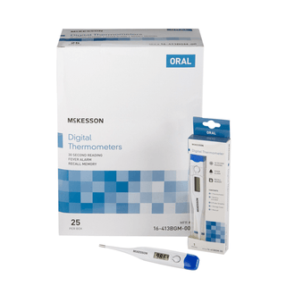 THERMOMETER, DIG ORAL BULK LF (25/BX) | Quantity - 1x BX