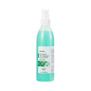 McKesson Rinse-Free Perineal Wash, Herbal Scent, 8 oz. | Quantity - 1x EA