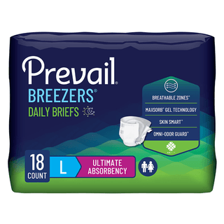 BRIEF, PREVAIL BRTHABL LG (18/PK 4PK/CS) | Quantity - 1x PK