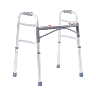 McKesson Junior Aluminum Folding Walker, 25 – 32 Inch Height | Quantity - 1x EA