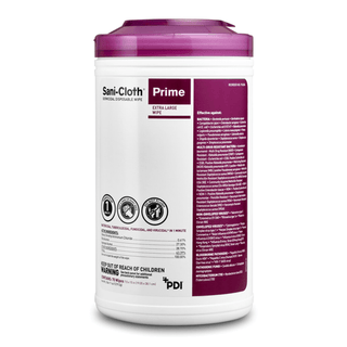 Sani-Cloth® Prime Extra Large Germicidal Disinfectant Wipes, 7.5 x 15 Inch | Quantity - 1x CS