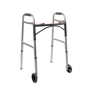 McKesson Folding Walker, Adjustable Height | Quantity - 1x CS