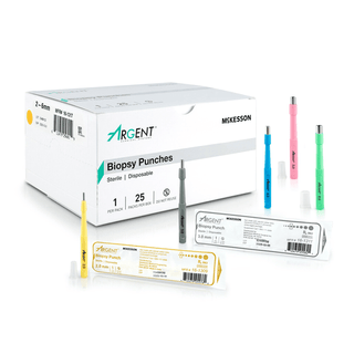 McKesson Argent™ Disposable Biopsy Punches, 2.0 - 6.0 mm | Quantity - 1x BX