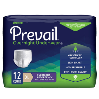Prevail® Overnight Absorbent Underwear, Extra Large | Quantity - 1x CS