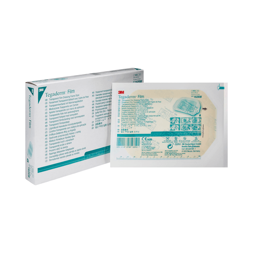 3M™ Tegaderm Transparent Film Dressing, 4 x 4-3/4 Inch | Quantity - 1x CS