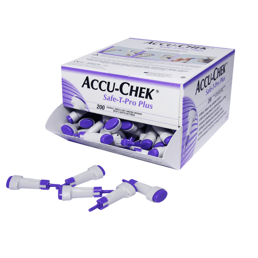 Accu-Chek® Safe-T-Pro® Plus Safety Lancet | Quantity - 1x BX
