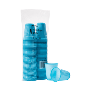 McKesson Polypropylene Drinking Cups, Disposable, 5 oz, Blue | Quantity - 1x SL
