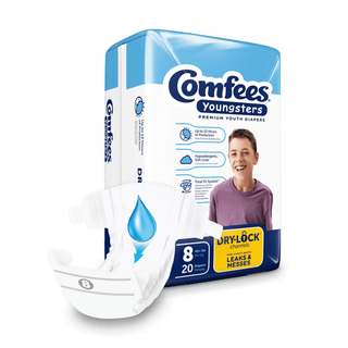 Comfees® Youngsters Premium Youth Diapers, Size 8 | Quantity - 1x BG