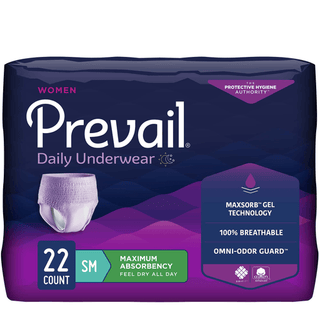 Prevail® Daily Underwear Maximum Absorbent Underwear, Small | Quantity - 1x CS