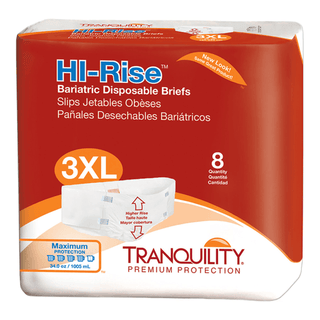 Tranquility® HI-Rise™ Maximum Absorbency Bariatric Incontinence Brief | Quantity - 1x CS