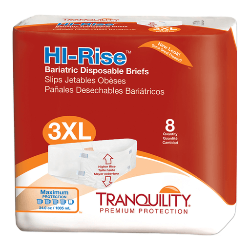 Tranquility® HI-Rise™ Maximum Absorbency Bariatric Incontinence Brief | Quantity - 1x CS