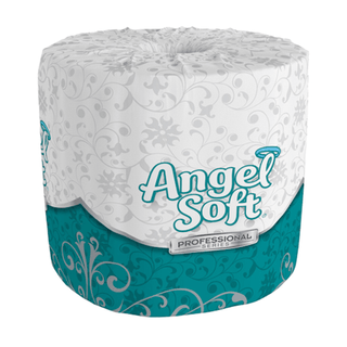 Angel Soft® Ultra Professional Series Toilet Paper, Two-Ply, White | Quantity - 1x RL