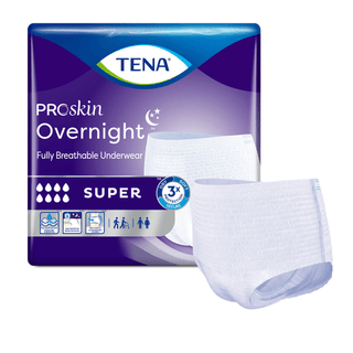 Tena® ProSkin Overnight™ Super Fully Breathable Underwear, Large | Quantity - 1x BG