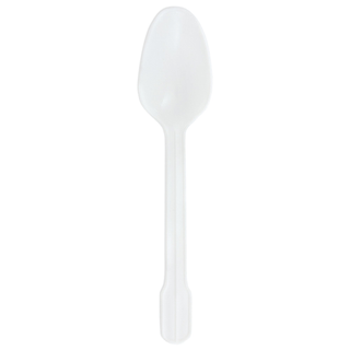 McKesson White Polypropylene Spoon | Quantity - 1x CS