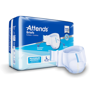 Attends® Briefs, Adult, Large, Heavy Absorbency, Disposable | Quantity - 1x BG
