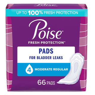Poise® Moderate Absorbency Bladder Control Pad, Regular Length | Quantity - 1x PK