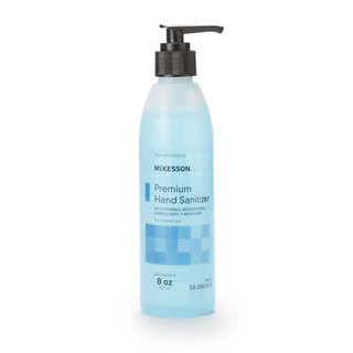 McKesson Premium Hand Sanitizer, 70% Alcohol Gel, 8 oz Bottle, Summer Rain Scent | Quantity - 1x CS