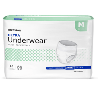 McKesson Ultra Heavy Absorbent Underwear, Medium | Quantity - 1x BG