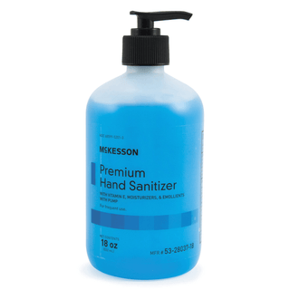 McKesson Premium Hand Sanitizer 70% Alcohol Gel, 18 oz Bottle, Summer Rain Scent | Quantity - 1x EA