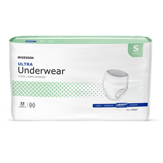 McKesson Ultra Heavy Absorbent Underwear, Small | Quantity - 1x BG