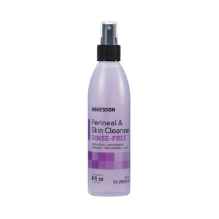 McKesson Rinse-Free Perineal Wash, Fresh Scent, 8 oz. | Quantity - 1x CS