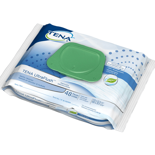 Tena UltraFlush Flushable Personal Wipes | Quantity - 1x PK