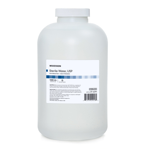 McKesson Irrigation Solution, 1000 mL Bottle | Quantity - 1x CS