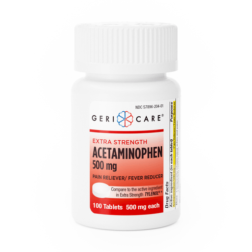 ACETAMINOPHEN GELCAP 500MG 100/BT 12BT/CS | Quantity - 1x BT