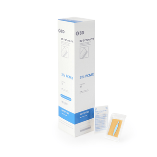 E-Z Scrub™ Chloroxylenol Impregnated Brush, Blue | Quantity - 1x EA