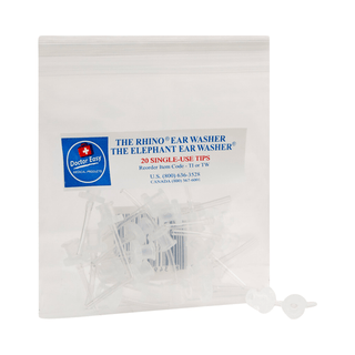 Doctor Easy Elephant Ear Wash System Tips | Quantity - 1x PK