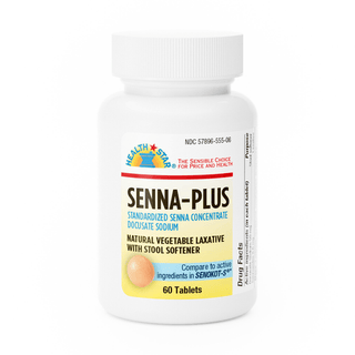 Health*Star® Docusate Sodium / Sennosides Stool Softener | Quantity - 1x CS