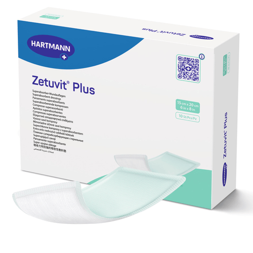 Zetuvit® Plus Sterile Superabsorbent Dressing, 6 x 8 Inch | Quantity - 1x EA