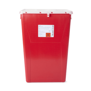 McKesson Prevent® Sharps Container, 18 Gallon, 24-3/5 x 17-3/10 x 13 Inch | Quantity - 1x CS