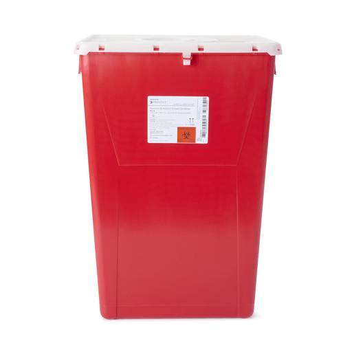 McKesson Prevent® Sharps Container, 18 Gallon, 24-3/5 x 17-3/10 x 13 Inch | Quantity - 1x CS