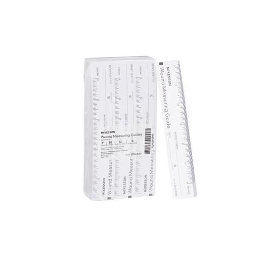McKesson Nonsterile Paper Wound Measuring Guide, 6 Inch | Quantity - 1x CS