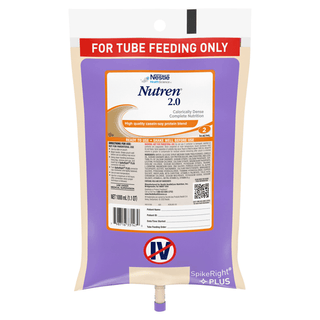 Nutren® 2.0 Tube Feeding Formula, 1000 mL Ready to Hang Prefilled Container | Quantity - 1x CS