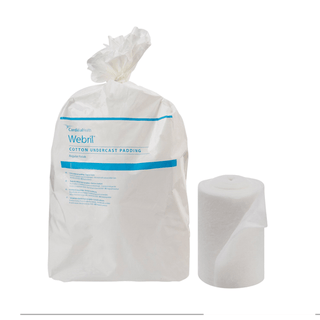 Webril Undercast Cotton Cast Padding, 3 Inch x 4 Yard | Quantity - 1x BG