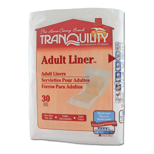 Tranquility® Moderate Incontinence Liner, 9 x 24 Inch | Quantity - 1x BG