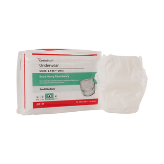 Sure Care™ Ultra Extra Heavy Absorbent Underwear, Small / Medium | Quantity - 1x BG