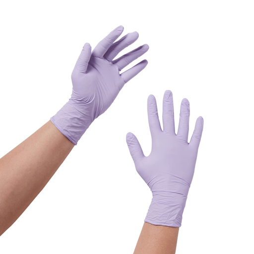 Halyard™ Lavender™ Nitrile Exam Glove, Large | Quantity - 1x BX