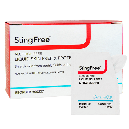 StingFree Skin Barrier Wipe Nonsterile, Alcohol-Free | Quantity - 1x BX