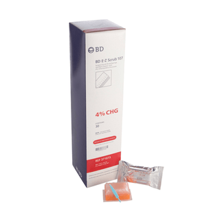E-Z Scrub™ Red Impregnated Scrub Brush | Quantity - 1x BX