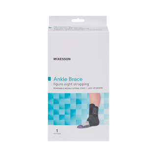 McKesson Low Profile Open Heel Open Toe Ankle Brace, Extra Large | Quantity - 1x EA