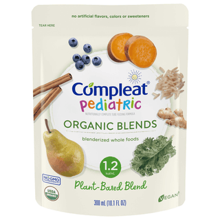Compleat® Pediatric Organic Blends Tube Feeding Formula, Plant-Based, Non-GMO | Quantity - 1x EA