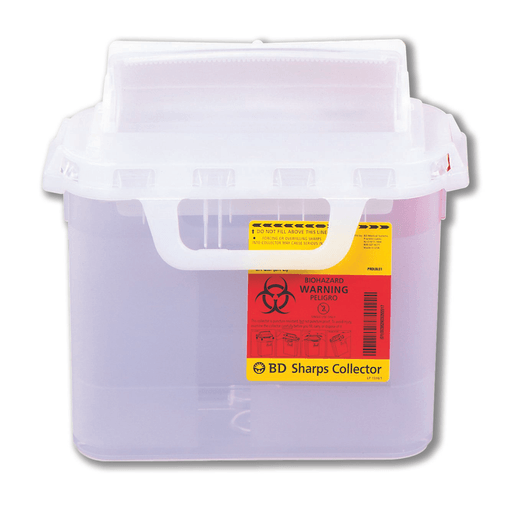 BD™ Sharps Container, 5.4 Quart, 11-7/10 x 16-3/5 x 4-1/2 Inch | Quantity - 1x CS