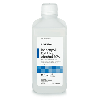 McKesson Isopropyl Alcohol Antiseptic, 16 oz. Bottle | Quantity - 1x CS