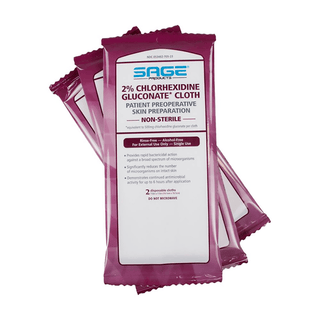 Sage® Surgical Scrub Wipe | Quantity - 1x BX